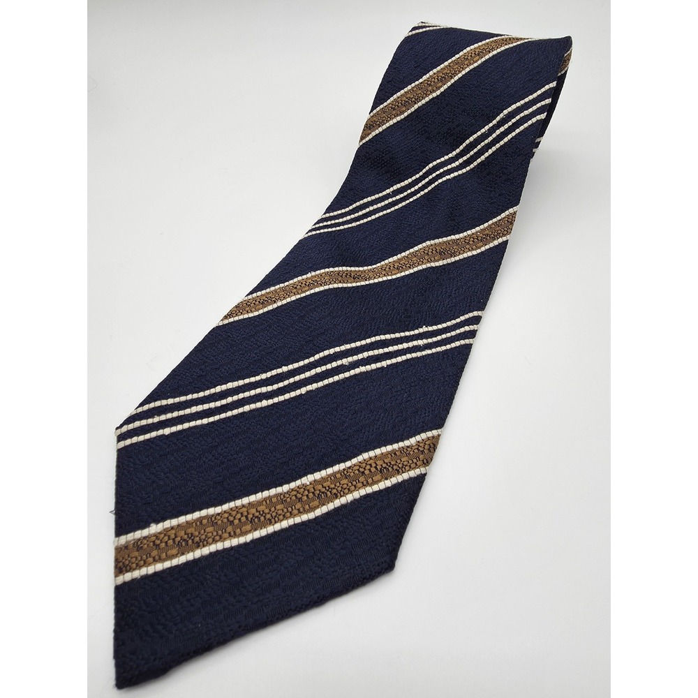 Brooksfield Men's Multicolor Stripped Tie Made in Italy 58" x 3.75"